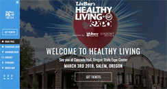 Desktop Screenshot of healthylivingandglutenfreeexpo.com